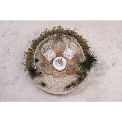 Stół i krzesła - mini akcesoria ogrodowe